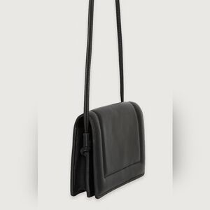 Oak + Fort Elegant Black Crossbody Bag